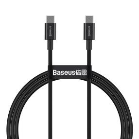 Cavo di ricarica USB-C 1m Nero 60W - Cavi USB-C