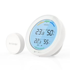 Stazione Meteo Wifi, Termometro Wireless Indoor Outdoor con 3 Sensori  Esterni, con Display Lcd