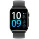 Smartwatch Blitzwolf® BW-HL6 - Display AMOLED HD, valori ECG, telefonia Bluetooth, IP67 - silicon nera