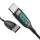 Cavo USB da tipo C a tipo C - BlitzWolf® BW-TC23 - lunghezza 1,8 metri, display LED, potenza di ricarica PD3.0 - 100 W, 20 V/5 A