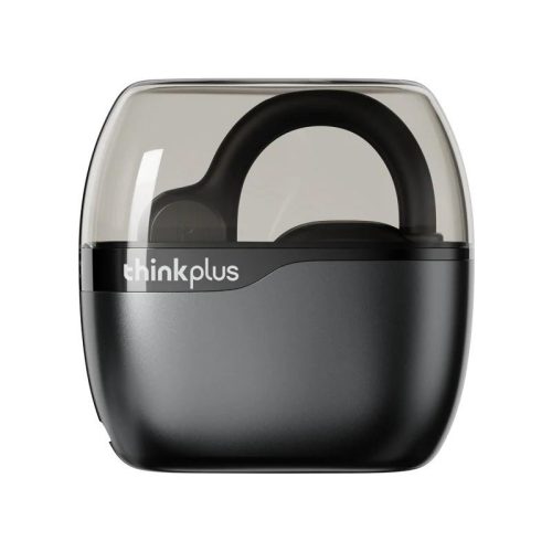 Lenovo Thinkplus LP76 Cuffie - design con gancio auricolare, microfono con cancellazione del rumore, 10 ore di utilizzo, BT5.3, IPX3 - nero