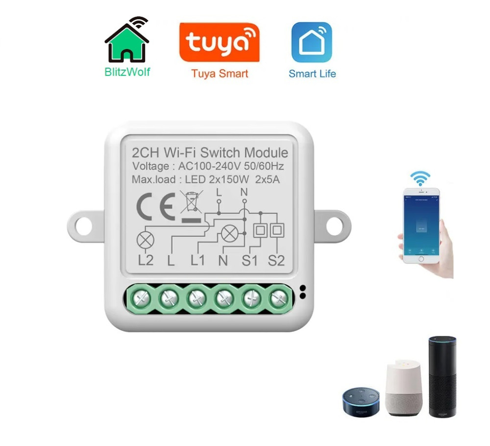 RSH® SB04 ZigBee - Interruttore SMART a 4 via - Controllo de