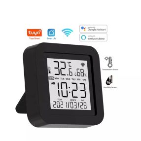 Blitzwolf® BW-WS01 - Stazione meteo wireless - sensore esterno, temperatura  interna ed esterna, display umidità, funzionamento a batteria