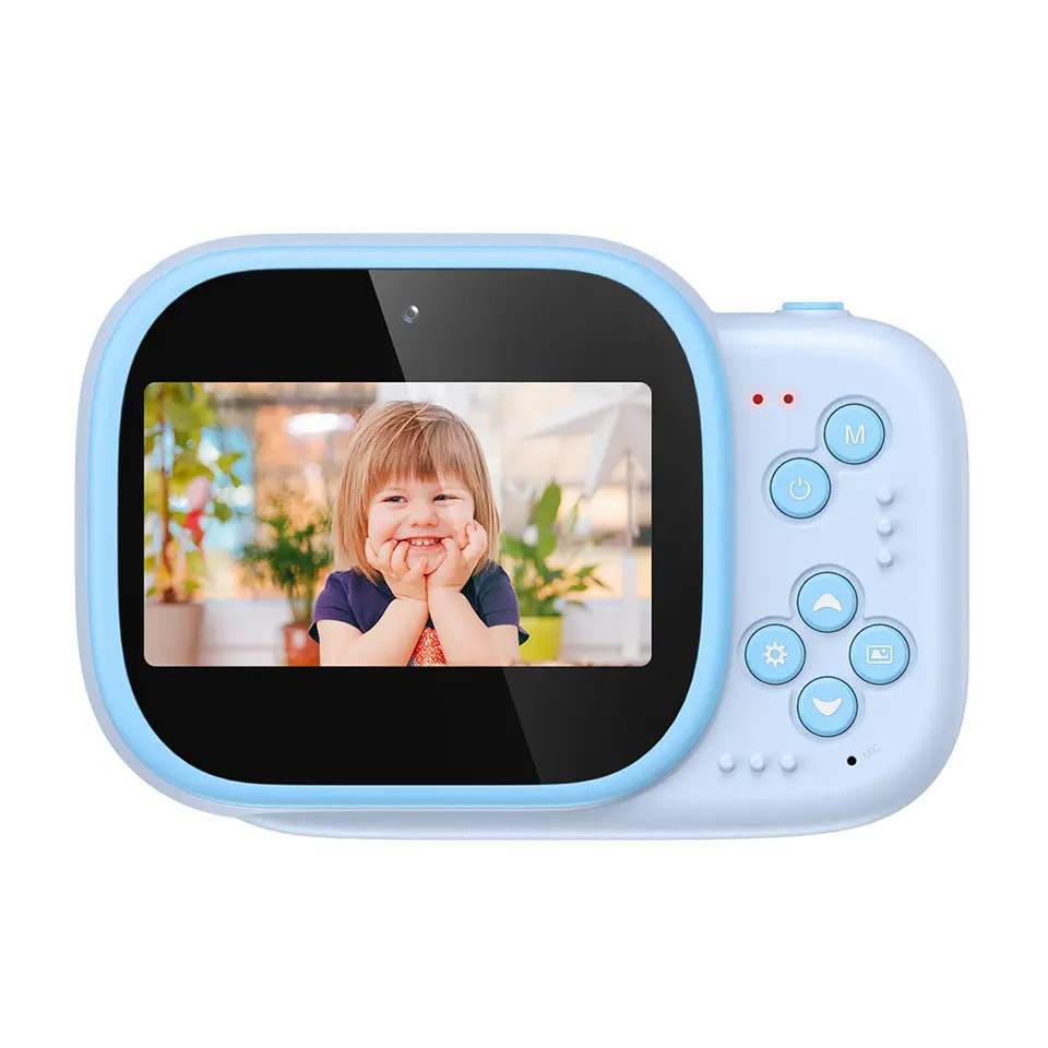 Macchina Fotografica per Bambini con Scheda SD 32 GB Risoluzione Video  1080P BLU